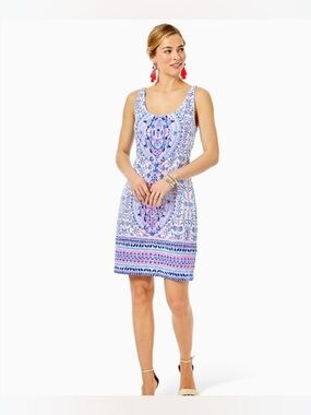 Lilly Pulitzer Romi Tank Dress "Time to Shine" Beach Resort Vacation Summer XL